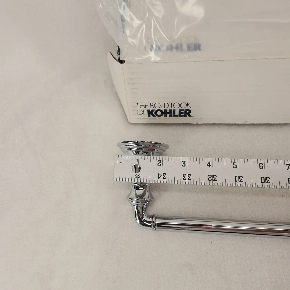 Kohler Devonshire 18 Inch Towel Bar Polished Chrome 10550-CP Bathroom Hardware